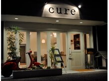 キュアー 千葉店(hair&make cure)の雰囲気（カフェの様なオシャレな外観…*）