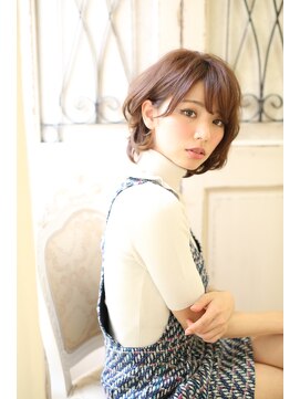 ジルバイジアン(JILL by GIEN) 大人可愛い耳かけ艶ボブ