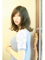 トヌコア ルア 下北沢店(TONUKOA RUA)&nbsp;【TonukoaRua】アッシュグレージュなミディロブと外巻き☆