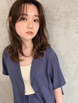 クラフト ヘア デザイン(CRAFT HAIR DESIGN) フェザーレイヤーミディ