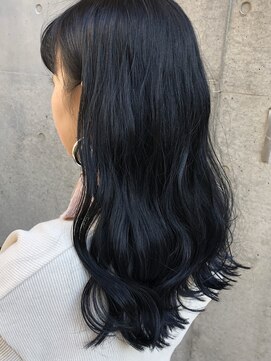 セピアージュ トロワ(hair beauty clinic salon Sepiage trois) 色落ちも楽しめる☆ダークネイビー　詳細→insta@sepiage_maimi