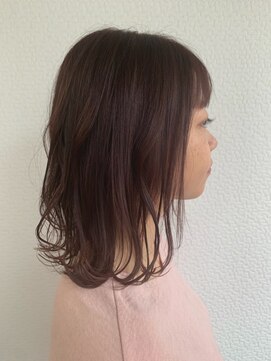 グリー ヘアープロデュース(Gree hair produce) 【Gree小川真由美】ゆるふわボブ*切りっぱなしボブ*ピンクカラー