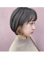 ユニヴァース 篠ノ井店(u ni verse)&nbsp;ピンクベージュインナーカラー