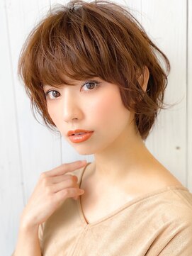 アグ ヘアー ブレス 小比内店(Agu hair bless) 《Agu hair》大人かわいい無造作マニッシュショート