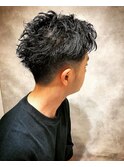 【ツーブロックSTYLE】ミドルフェード