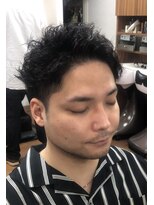 ビューティーボーイ ヤマグチ(BEAUTY BOY Yamaguchi)&nbsp;かきあげショート~ハードパーマスタイル~