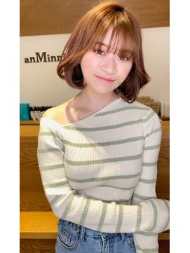 ビューイースト 亀戸 錦糸町(VIEW EAST) ひし形ボブ/韓国風/シースルーバング