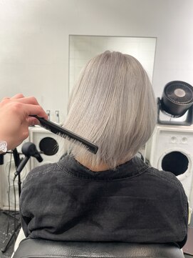 ココ 原宿(KOKO) #大人ガーリー#ダークアッシュ#ミディアムレイヤーカット