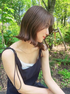 ノイ(noi) 【noi】HIRA　渋谷２０代３０代４０代小顔ボブ外ハネアッシュ