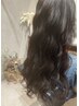 【髪質改善♪】カット+美髪カラー+髪質改善トリートメント+炭酸泉 ¥24200