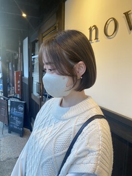 ノウェム バイ シーラス(novem by cirrus) 【Seren】耳かけボブ20代/30代/40代/50代