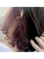 エストアール フクオカ 福岡博多店(est-r. Fukuoka)&nbsp;ヴァイオレットピンク×外ハネボブ