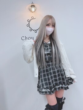 エクステンションシュシュ(Extension chou chou) クロミちゃん×ちいめろちゃん