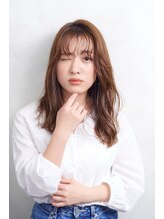 アリル(Aliru)&nbsp;【Aliru】オータムブラウンシアーカラーロング