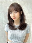 韓国 ワンカール レイヤーカット