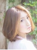 前下りボブヘアー　【hale中目黒/祐天寺】
