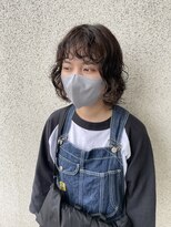 カットアンドトータルビューティ ヴァンキャトル(Cut&Total Beauty VINGT QUATRE)&nbsp;ボブにラフパーマ