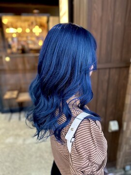 カフェアンドヘアサロン リバーブ(cafe&hair salon re:verb) ネイビーブルージュ