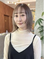 アペロ 柏(Apero)&nbsp;pearl gray beige◎ミディアムレイヤー