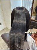 酸性ストレート×似合わせカット×カラー