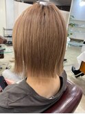 切りっぱなしボブ