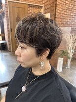 ヴィップルーム(viproom)&nbsp;マッシュショート/アッシュカラー/シースルバング/大人ボブ
