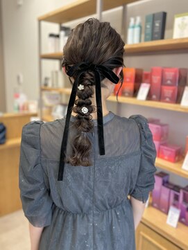 リル 新浜店(LiL) 編みおろしアレンジ葭本19