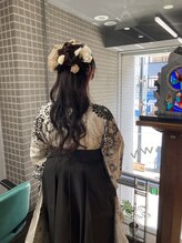 クラウン(CROWN) ハーフアップ