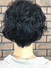 きれいな女パーマ＋カット（ショート）￥5,500