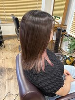 美容室 賀流。&nbsp;イヤリングカラー