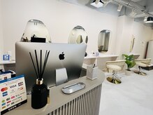 ミリー(MILLY)の雰囲気（入り口すぐにある受付で先にお会計をして終わるとすぐに帰れます）