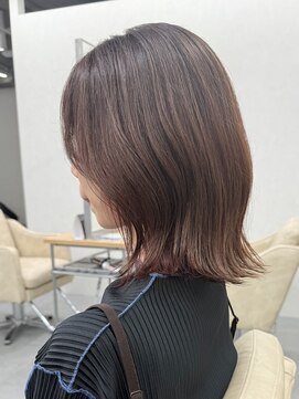 エルヘアメゾン(el. hair maison) ピンクブラウン☆32mm巻き