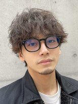 フィフス 仙台(fifth)&nbsp;仙台シャドウパーマメンズパーマシースルーマッシュウルフゆるめ