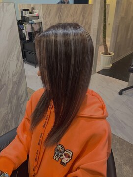 ヘアーデザイン シーベル(HAIR DESIGN SEA BELLE) ［SEA BELLE］#バレイヤージュ #ロングレイヤー #レイヤーカット