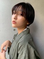 サンドパールス 仙台店(sand PALCE)&nbsp;髪質改善/大人ガーリー/似合わせカット/ショートボブ前髪/仙台