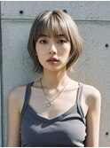 ミニボブショートウルフマッシュショートハッシュカット40代