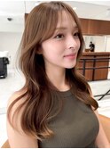 ハイライトバレイヤージュダブルカラーケアブリーチ20代30代