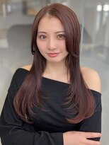 ソラ 広尾店(SORA)&nbsp;ロングレイヤー/ピンクブラウン/内巻き