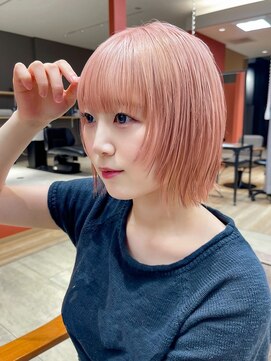 バランス ヘアーアンドアイラッシュ 野田店(balance.) 小顔レイヤーボブ