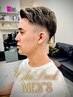 【1日3名様/学割U24】メンズカット+ケアカラー￥23000→￥8,980/フェードカット