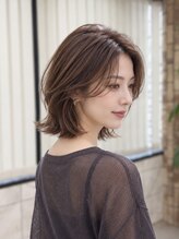 エルコット(elcot) 大人くびれミディアム/ミセス/40代50代60代/大人レイヤーボブ