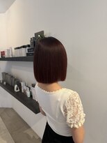 ルオラ(Luora)&nbsp;ブリーチなしダブルカラーワインレッド