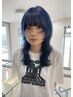 カット×ブリーチオンカラー×デザインカラー×トリートメント