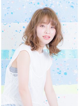 ネオリーブ ジューク 日吉店(Neolive JuQ) 可愛いボワふわ☆ミディアムロブ