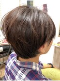 【katachi byAnge】 ショートボブ×ピンクベージュ