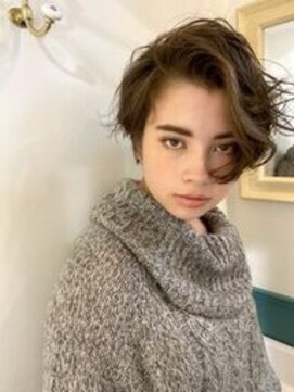 ガレージ バイ グリーン 原宿 表参道(Garage by green) ショート×パーマ