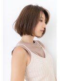 大人かわいいくせ毛風カール小顔大人ボブZ上尾30代40代50代