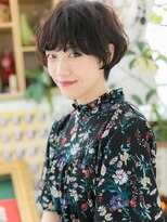 カバーヘア ブリス 戸田公園西口店(COVER HAIR bliss)&nbsp;★ニュアンス感ある黒髪小顔マッシュショート20代30代40代★6