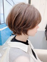 シー バイ ロンド 新宿(Sea by Lond)&nbsp;【佐伯敦】ショートとボブの間☆短すぎないショートボブ