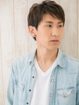 メンズヘア ビーセカンド 草加店(MENS HAIR B-2)&nbsp;斜めバングで個性的に☆ビジカジ束感コンマヘアF